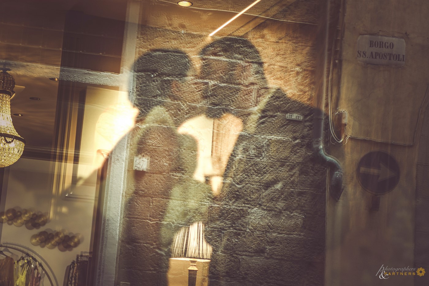 A kiss!