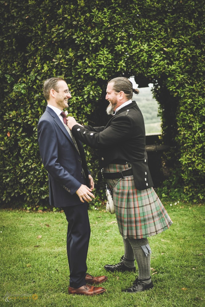 Groom and Best Man 🍃