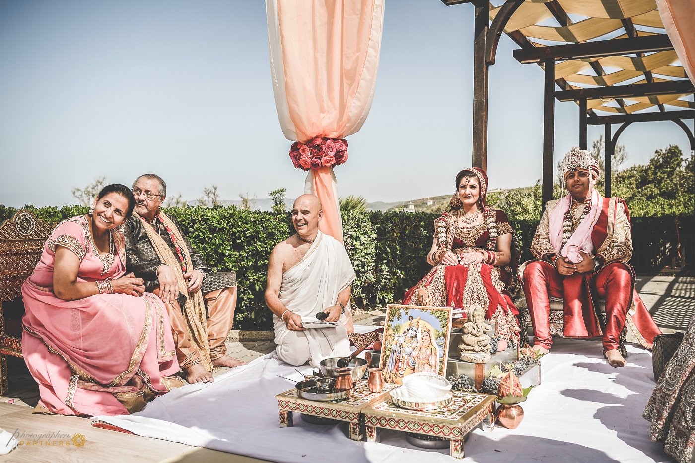 🌸 Beginning of the Haldi ceremony 🌸