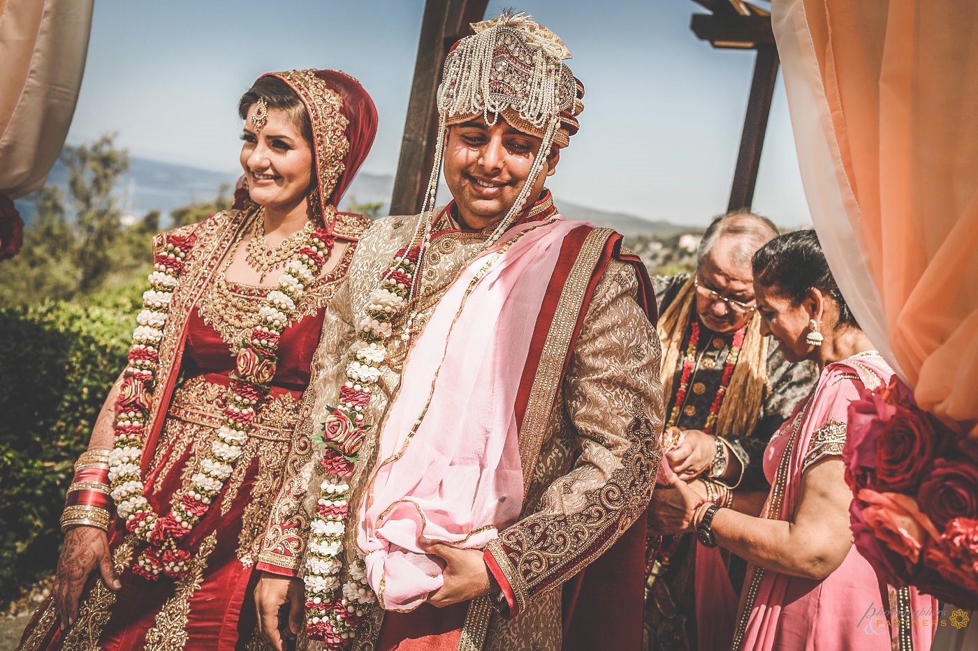 During the ceremony 🌾