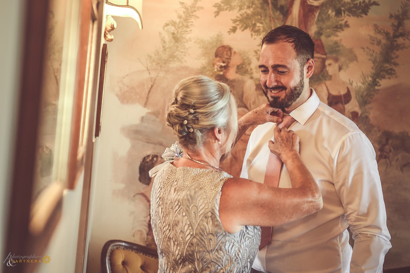 Groom get ready.