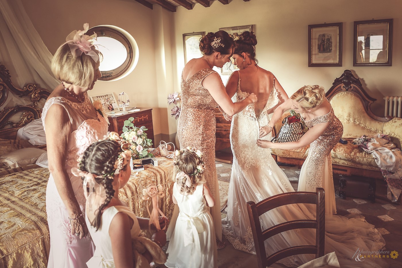 During the get ready.