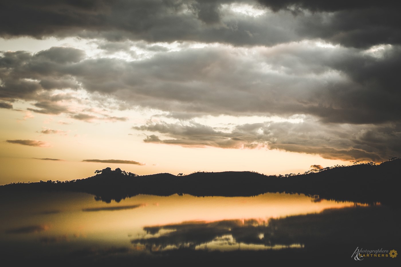 The sunset at Tuoro.