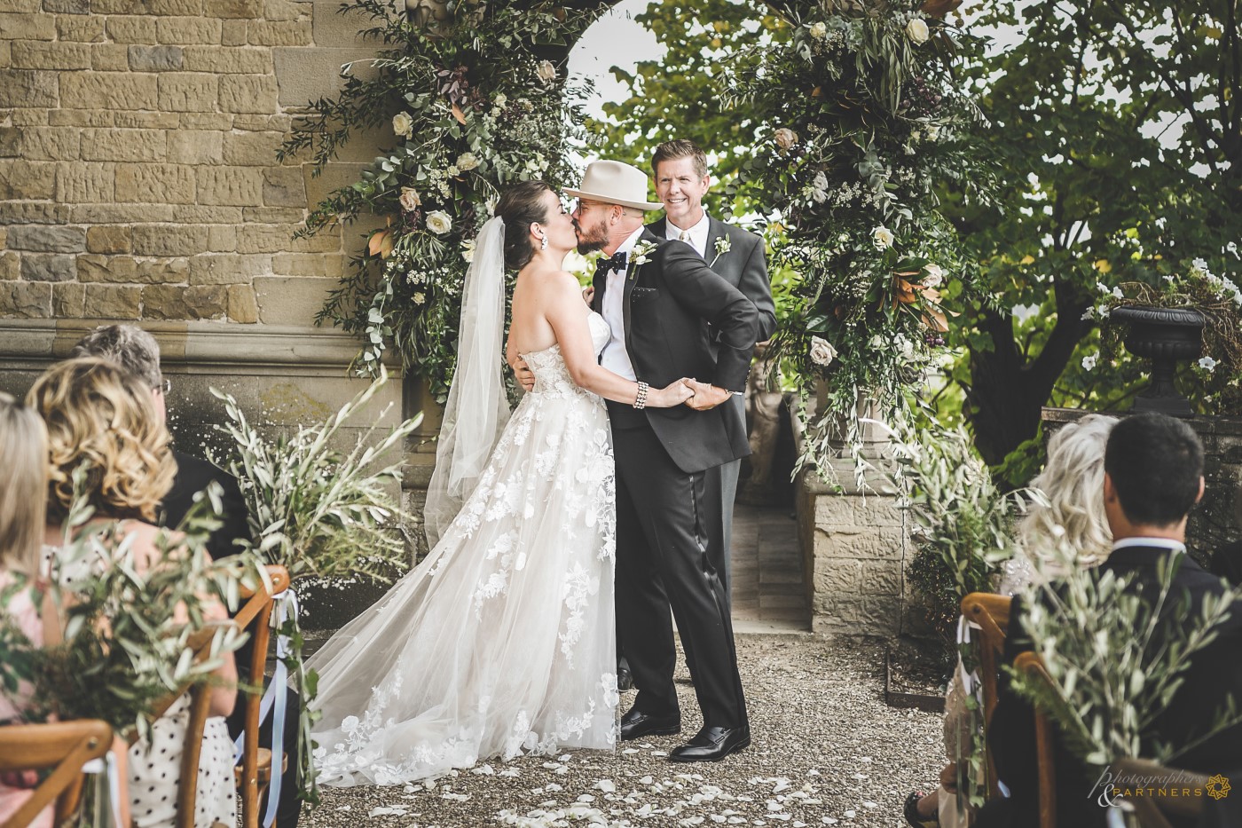 You can kiss the bride.