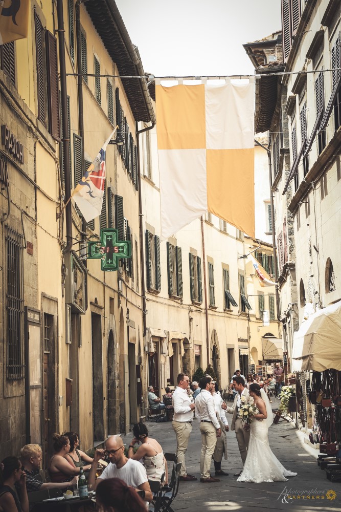 Photos in Cortona.