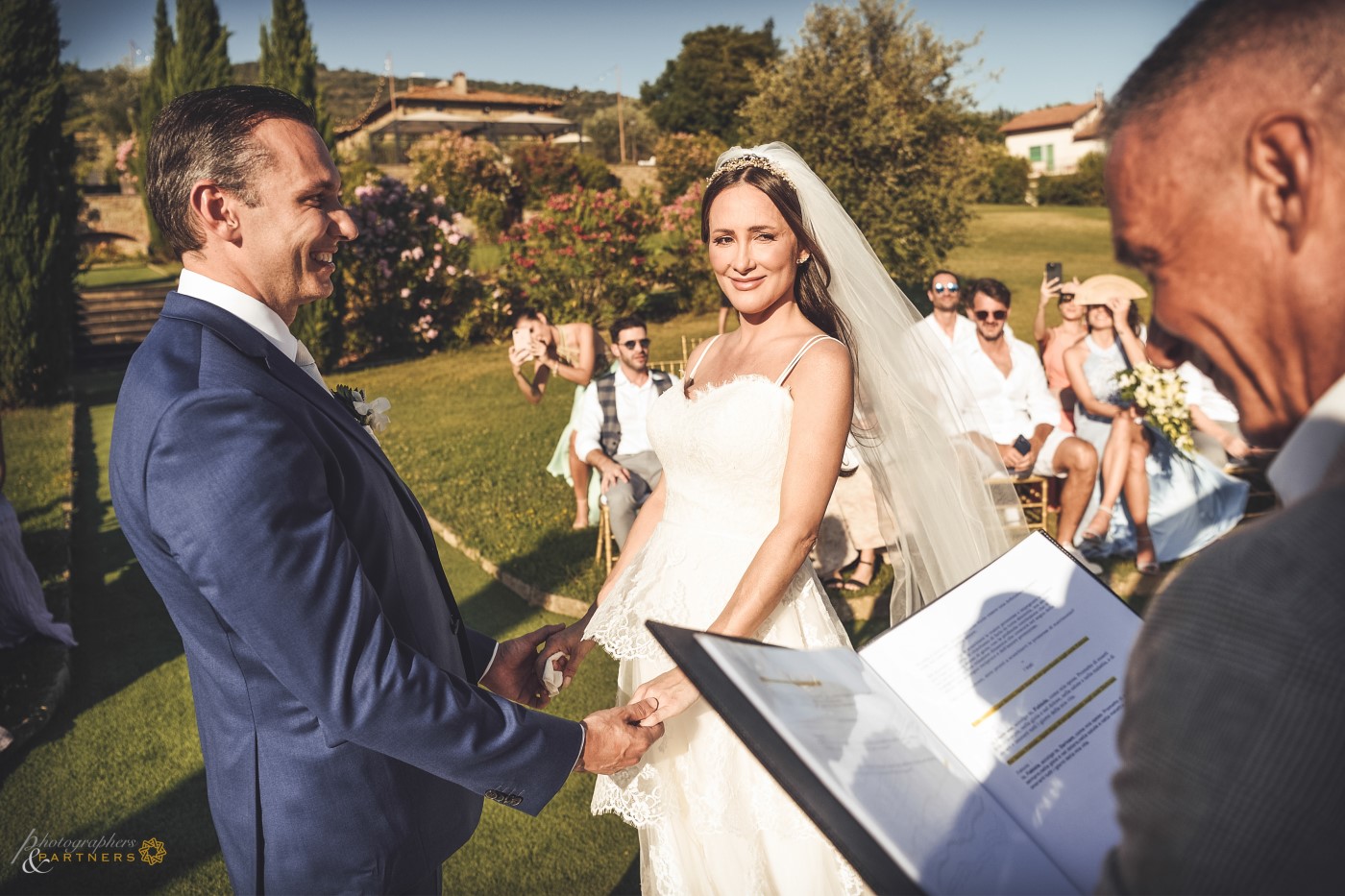 A reading during the ceremony