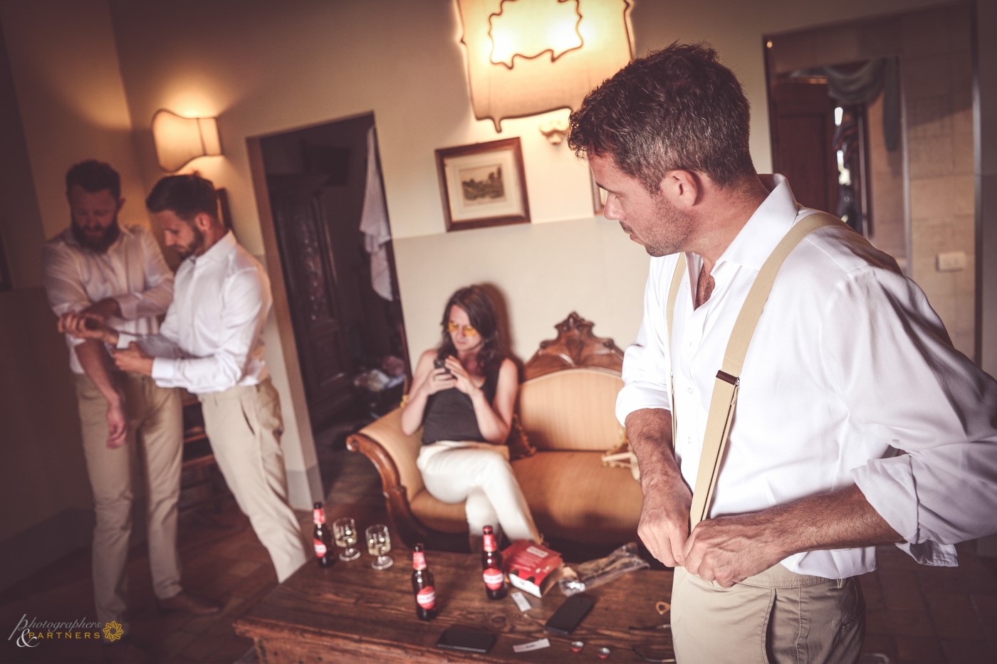 Groomsmen preparations