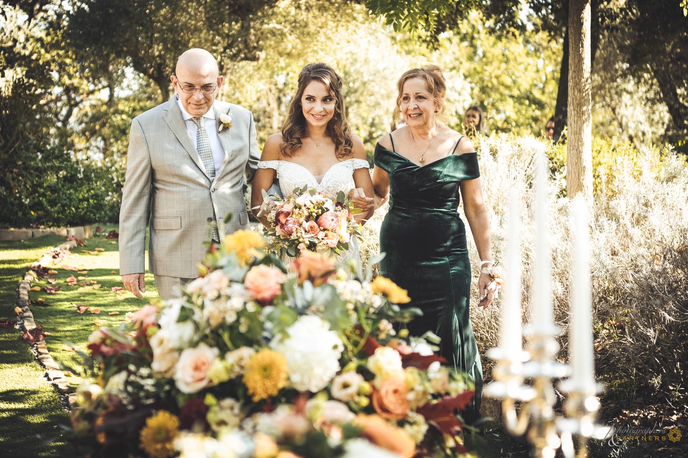 Here comes the bride!