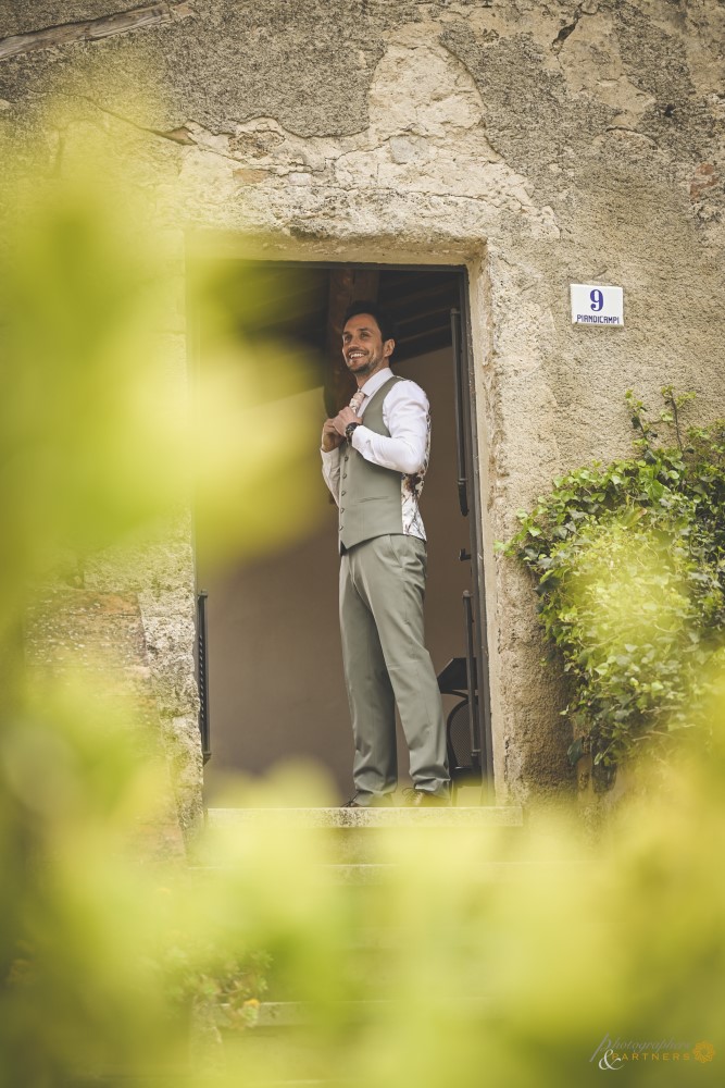 Groom preparations