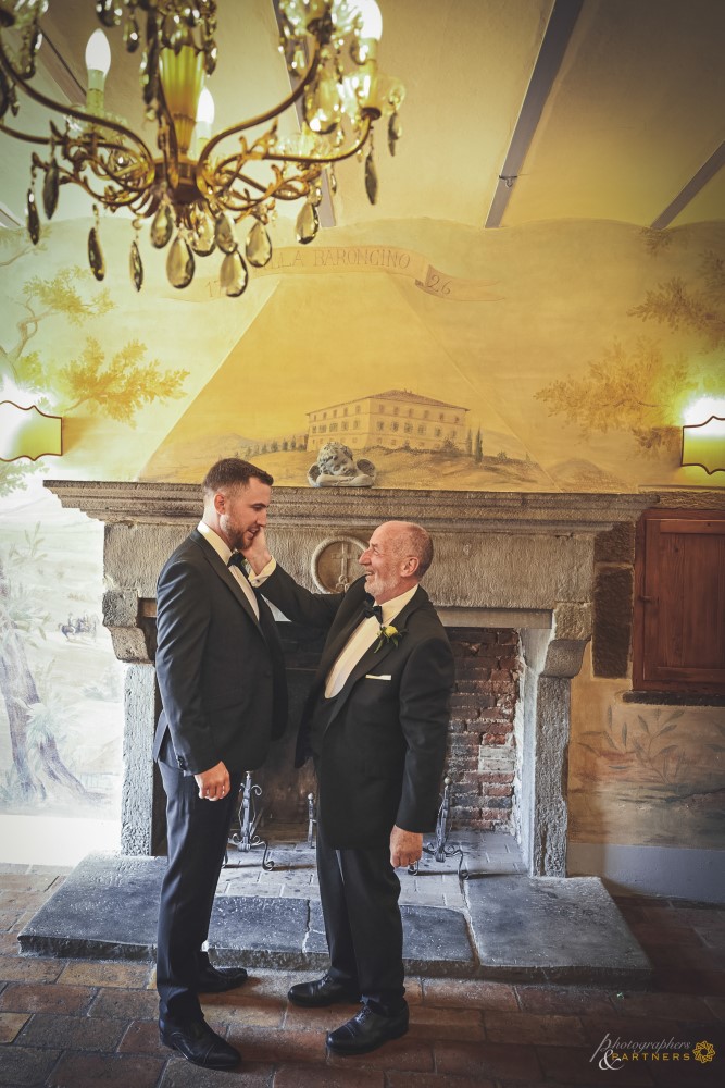 Groom preparations