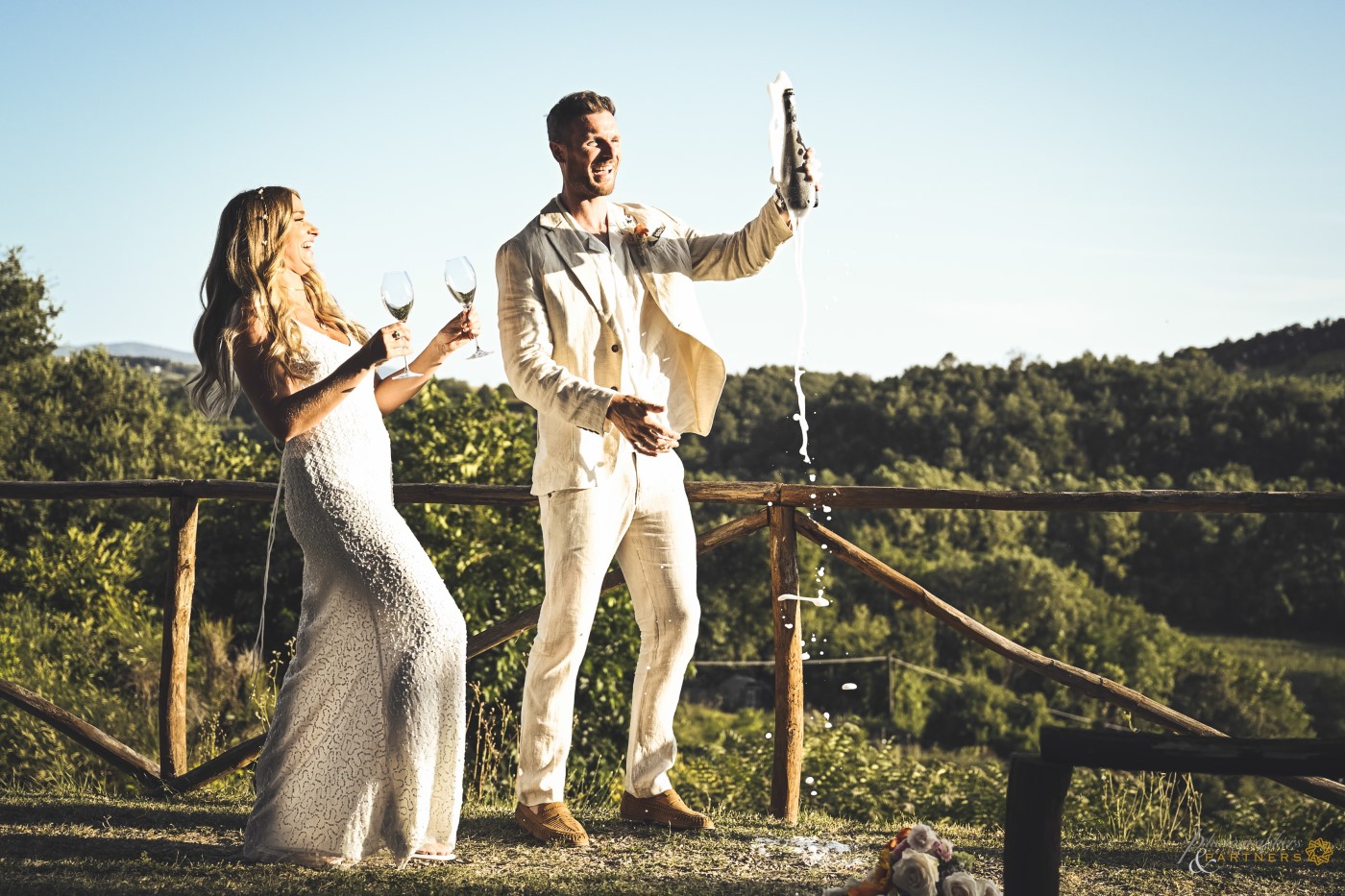 Prosecco celebration