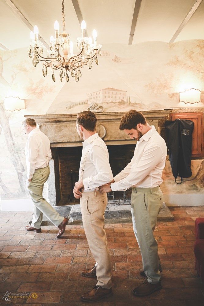 Groom & Groomsman preparations