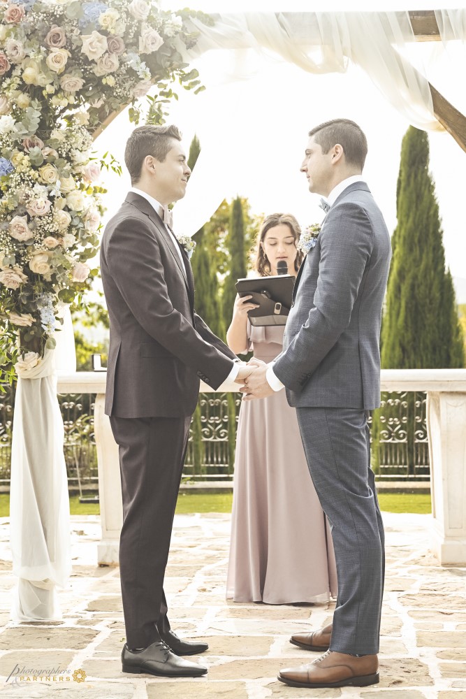 Reading of wedding vows