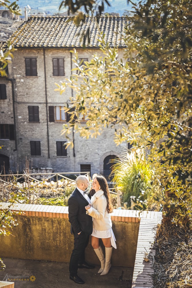 Romantic moment