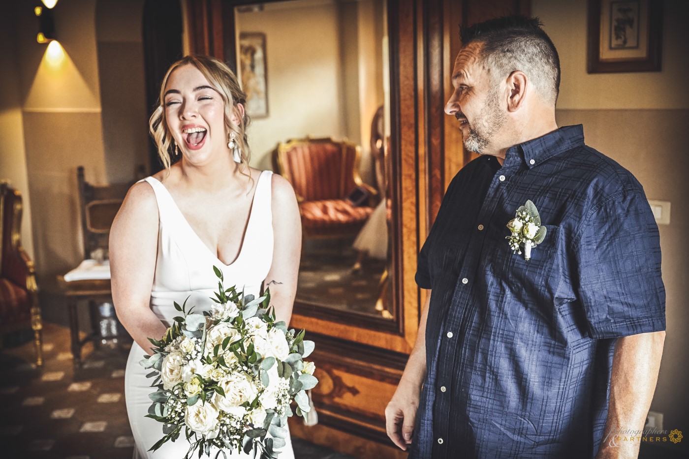 First look with dad