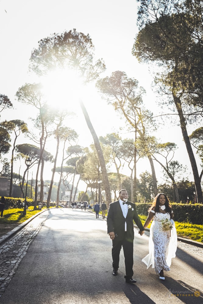 Arrived at Villa Borghese