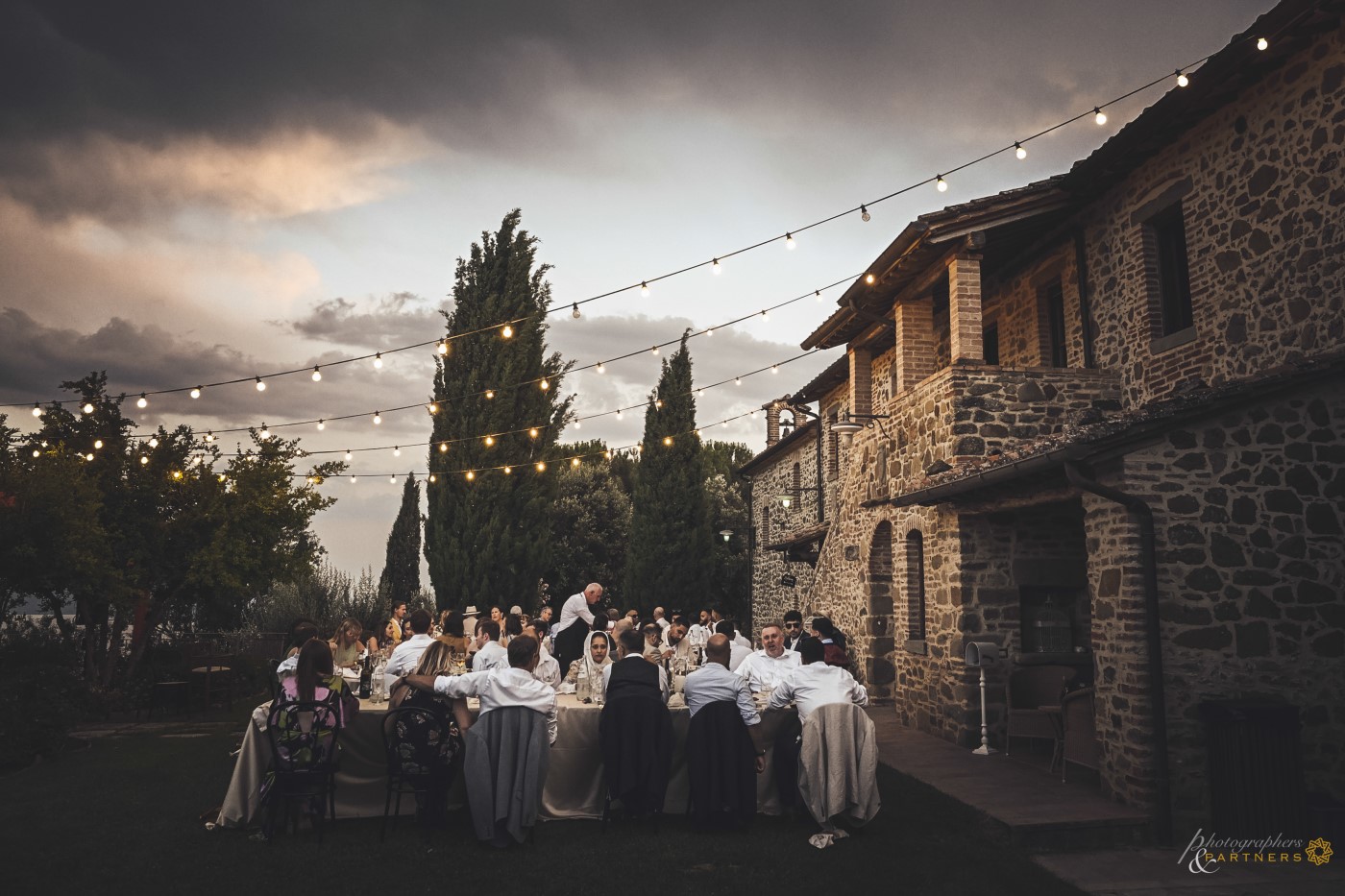 Panoramic pic during the dinner