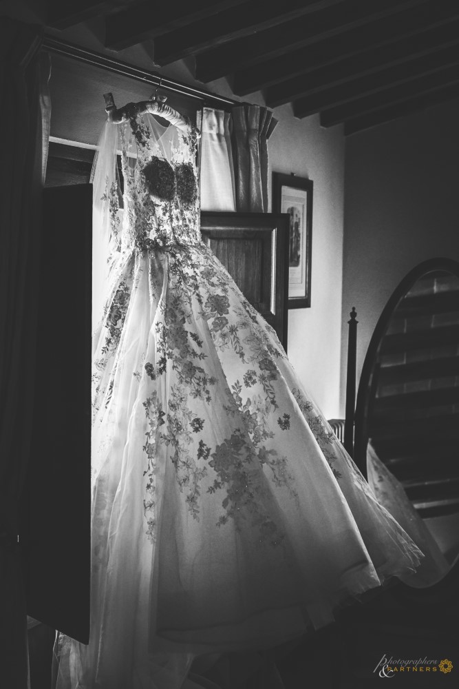 The wedding dress