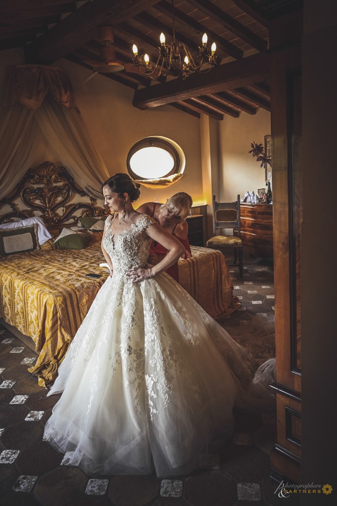 Bride preparations