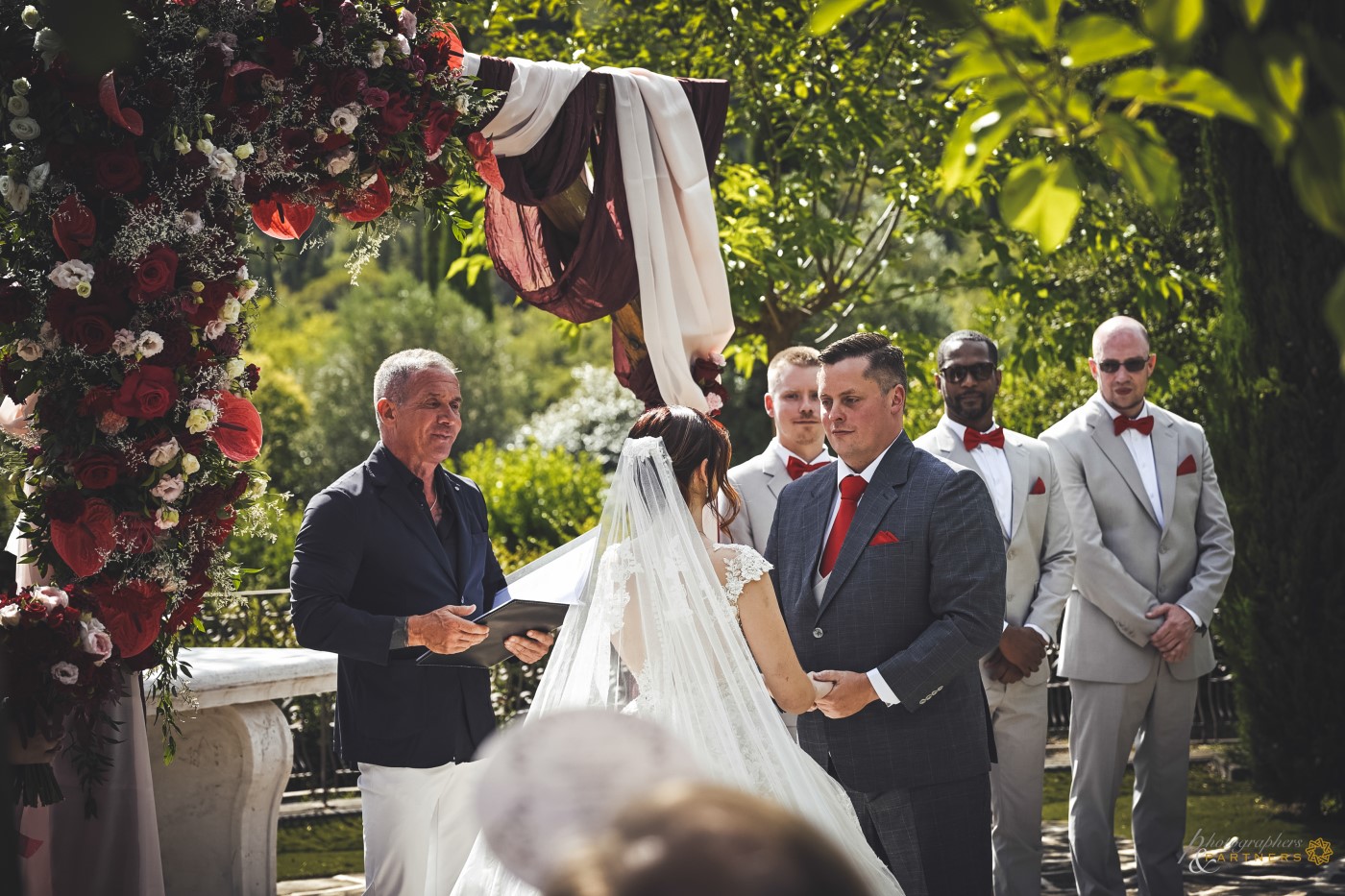 Ceremony can start now