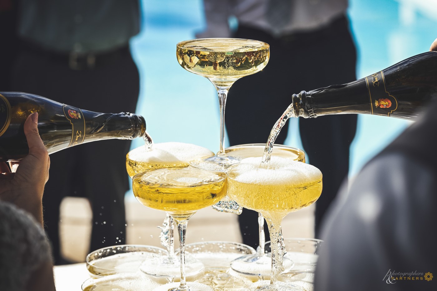 Prosecco celebration