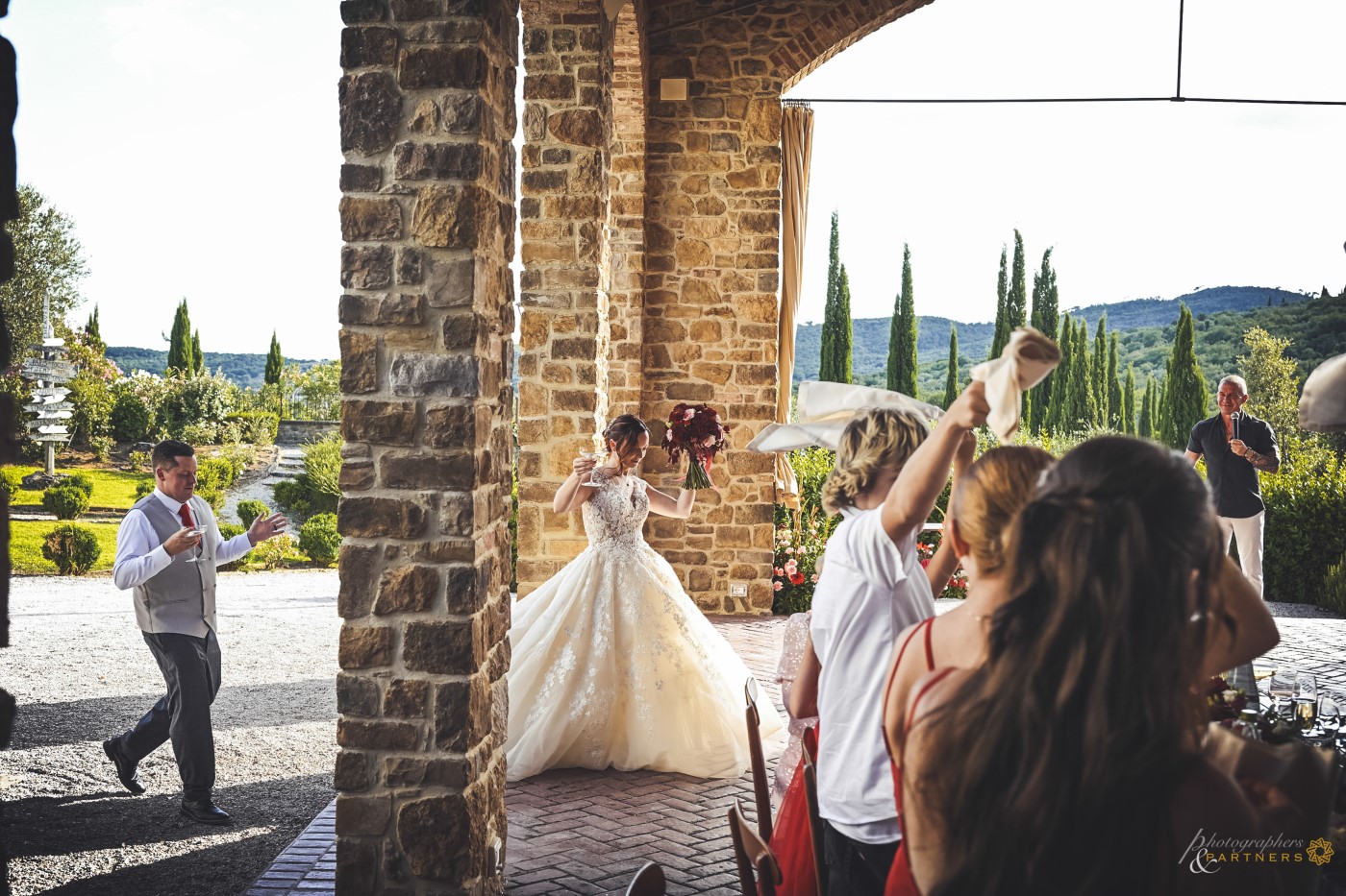 Ladies and Gentlemen... Bride & Groom!