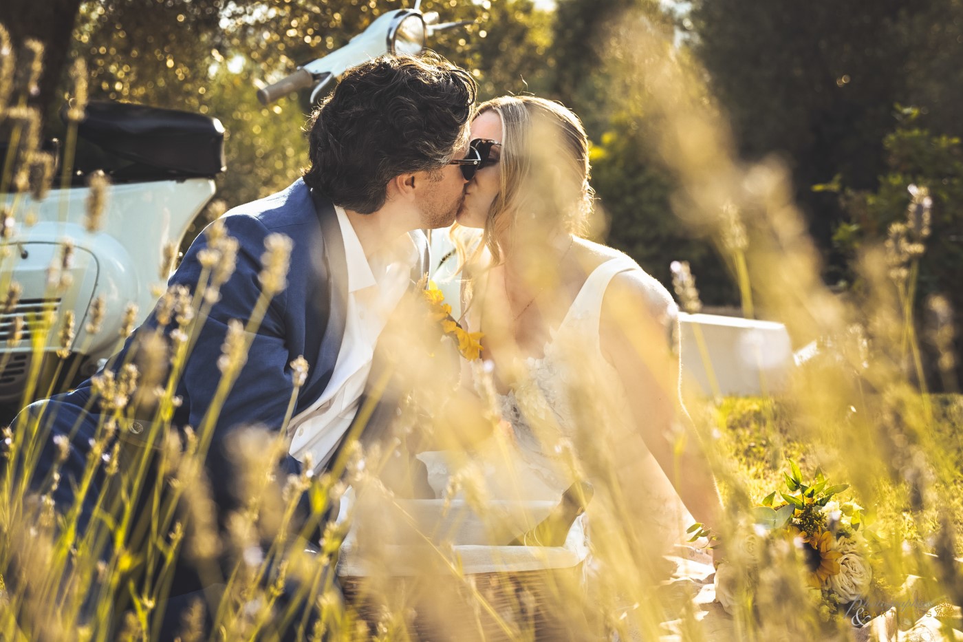 A kiss!
