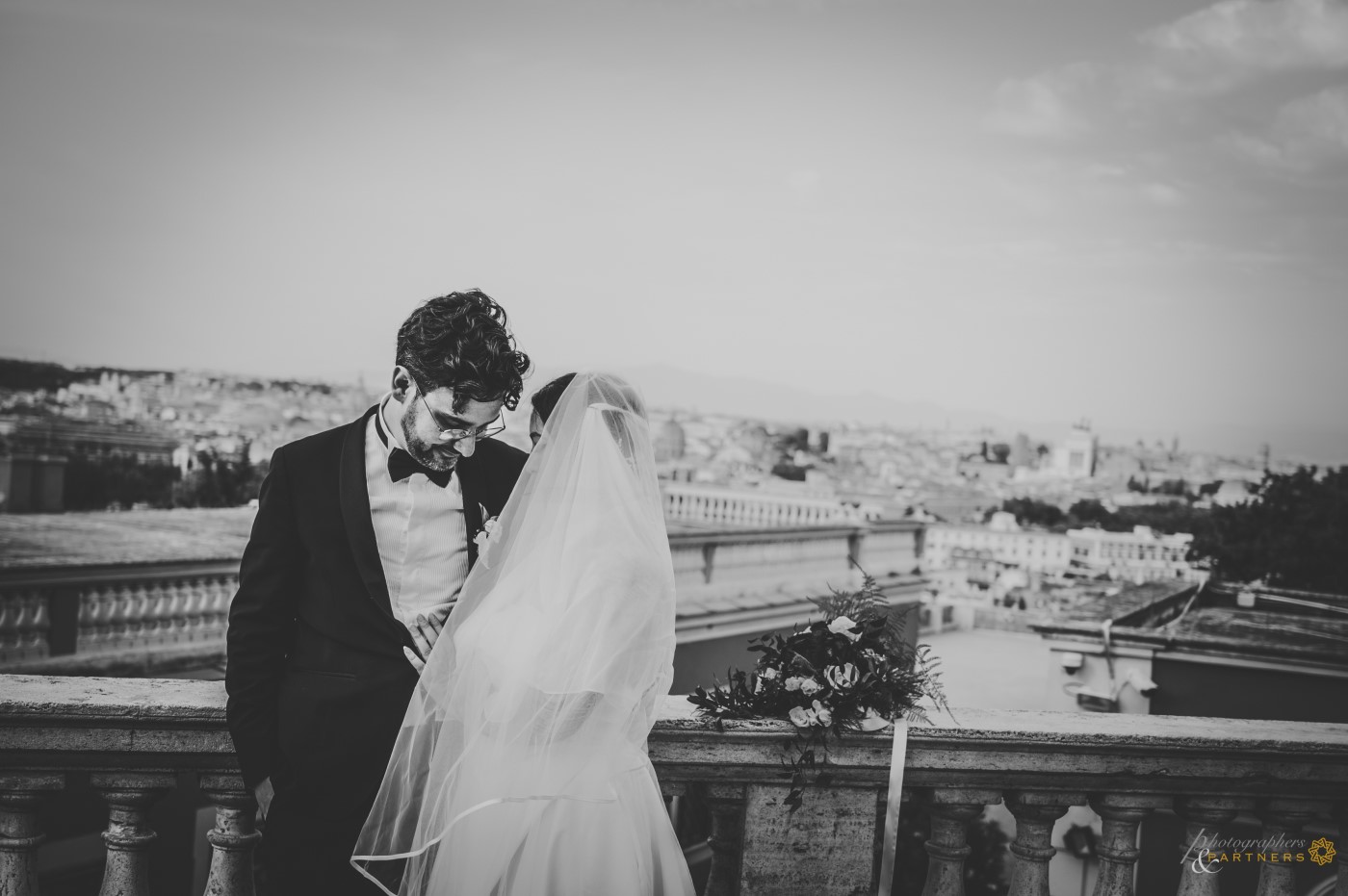 Portrait with view