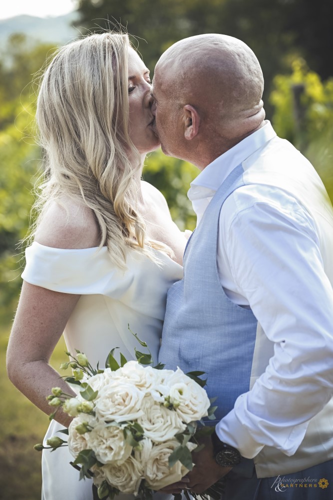 A kiss!