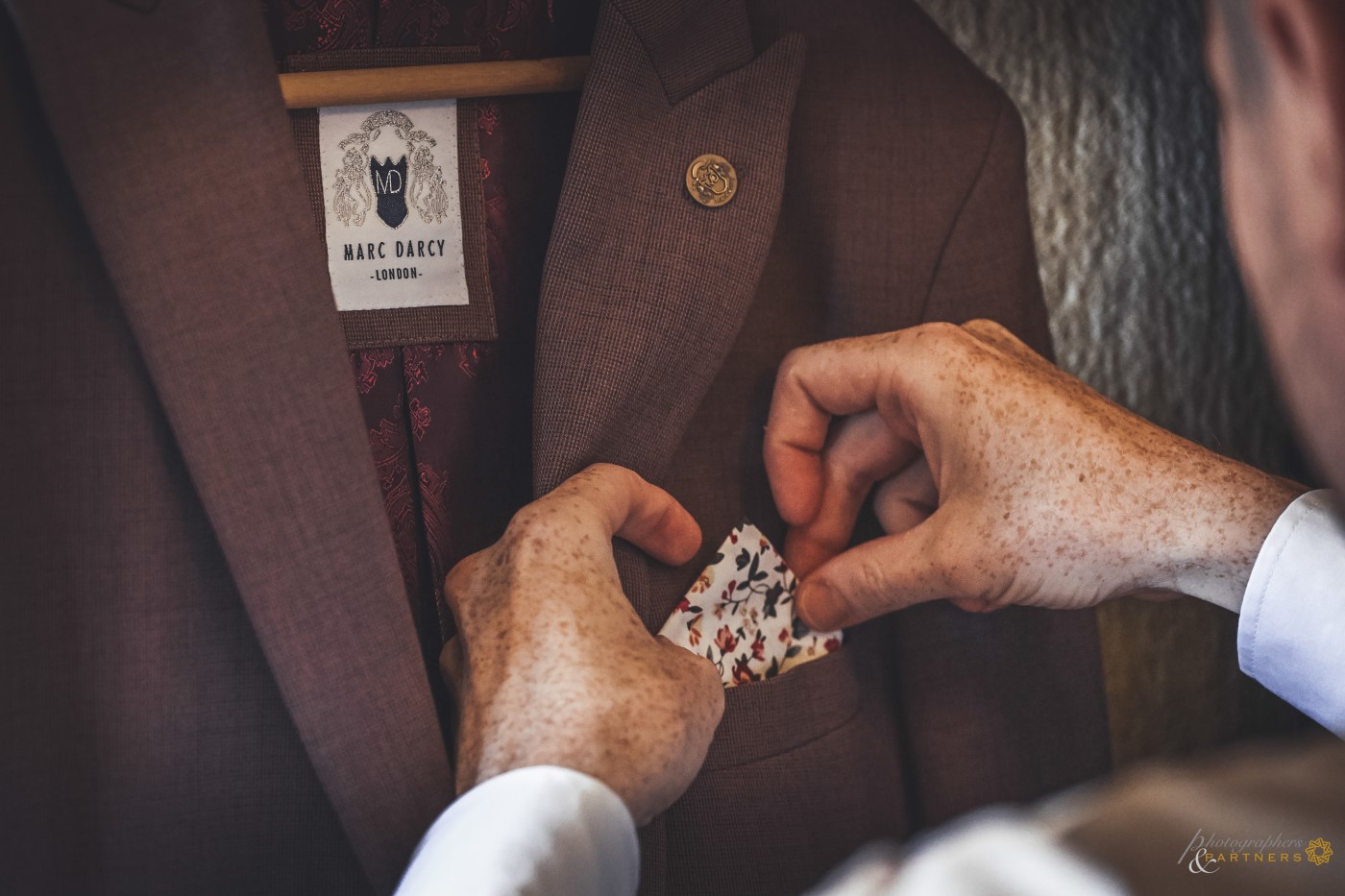 Groom preparations