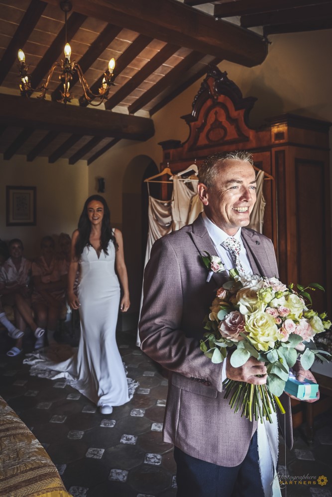 First look with dad