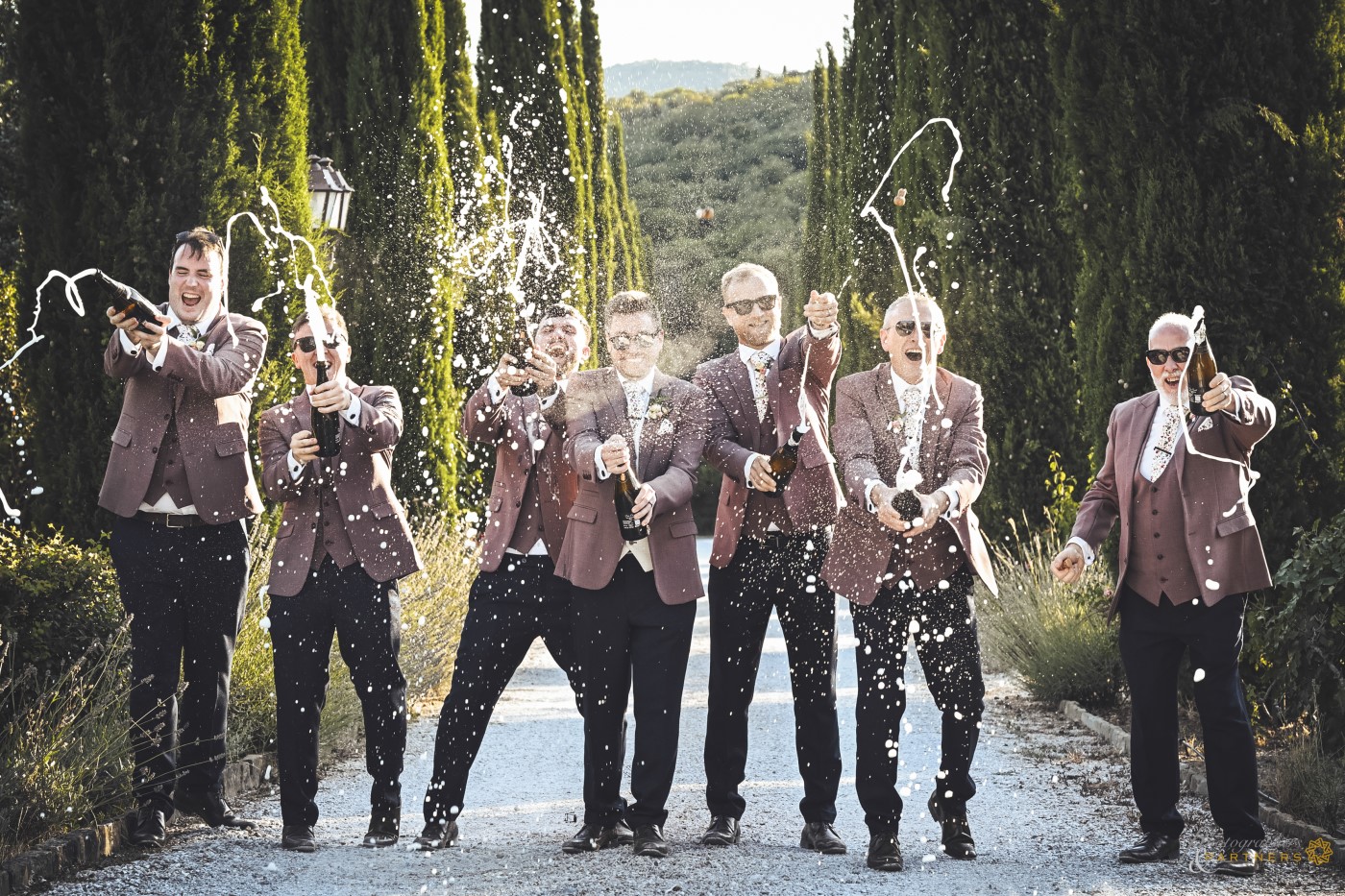 Prosecco celebration