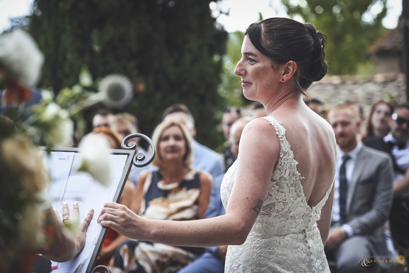 During the ceremony