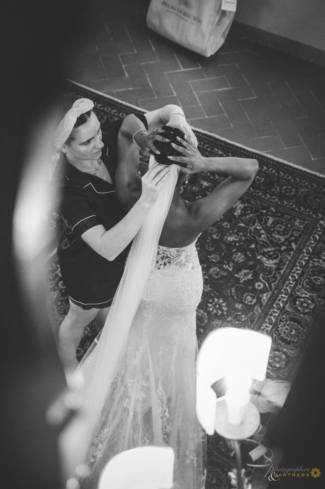 Bride preparations